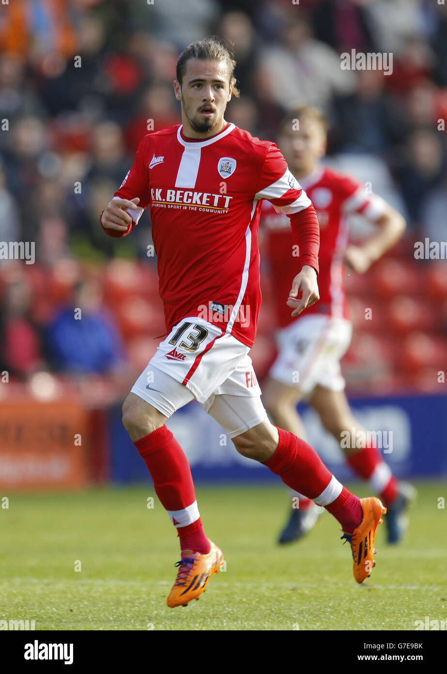 Football - championnat Sky Bet - Barnsley / Bradford City - Oakwell. Ryan Williams, Barnsley Banque D'Images