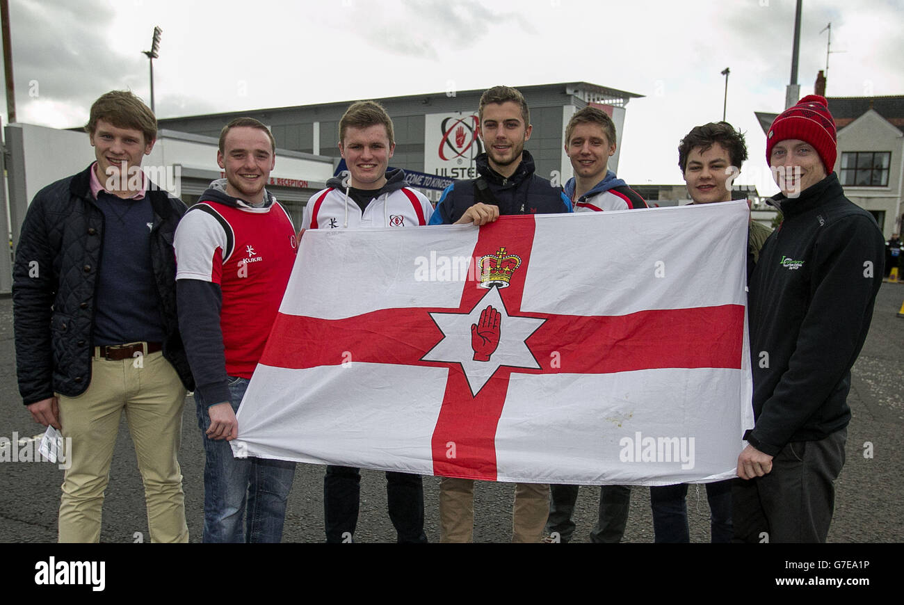 Rugby Union - European Rugby Champions Cup - Pool Trois - Ulster v TALONNEUR - Kingspan Stadium Banque D'Images