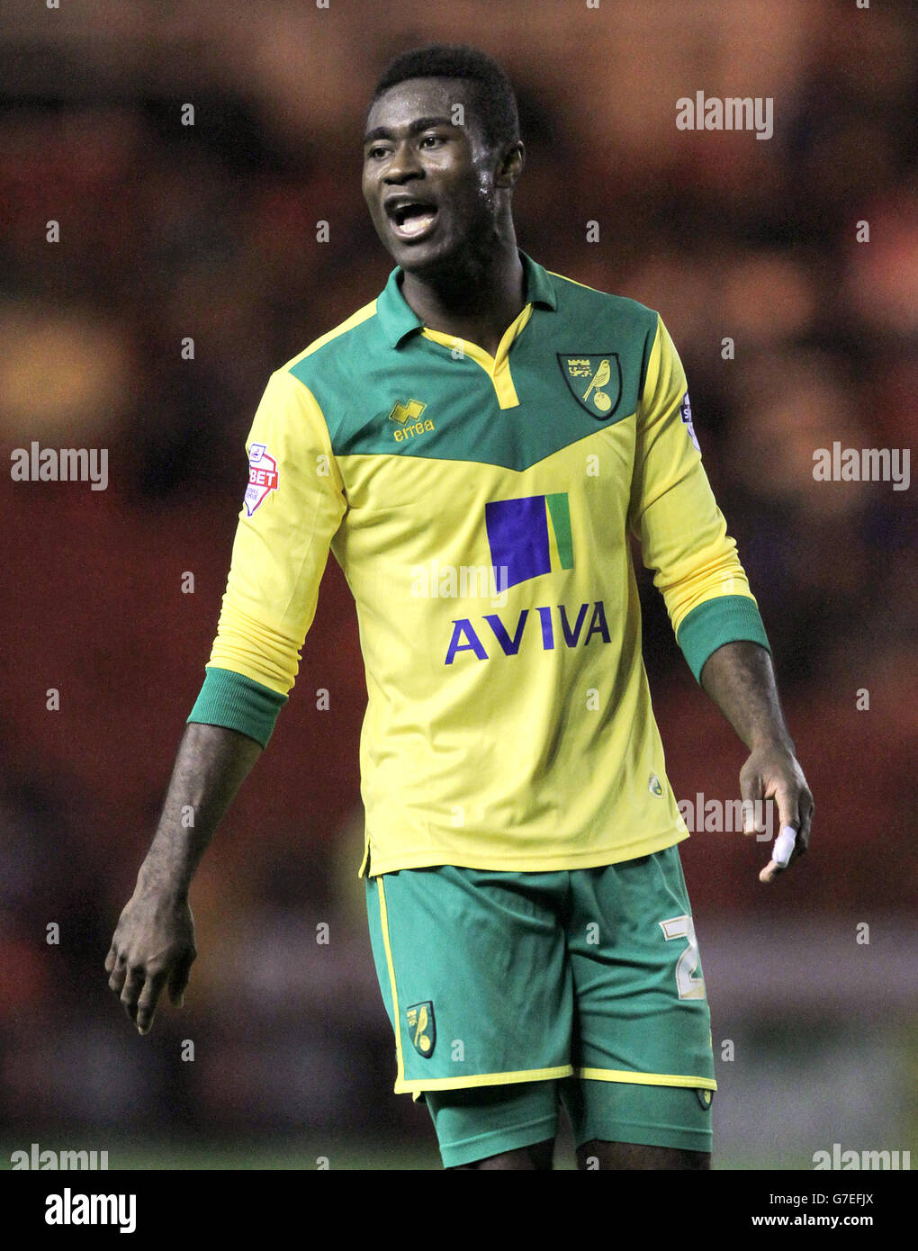 Football - Championnat Sky Bet - Middlesbrough / Norwich City - Riverside.Alexander Tettey, Norwich City Banque D'Images