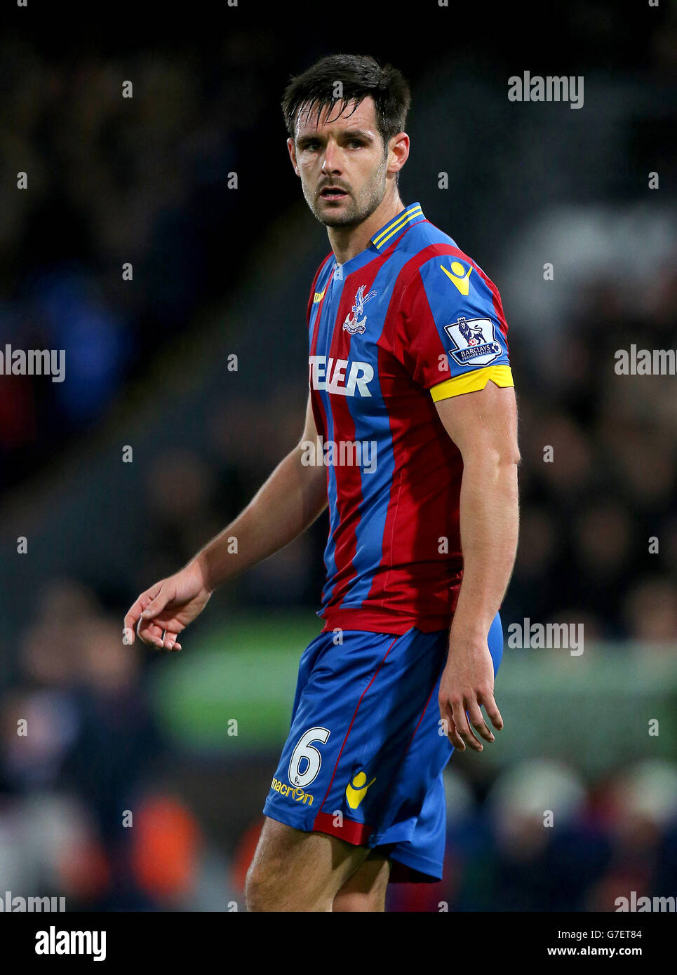 Football - Barclays Premier League - Crystal Palace v Sunderland - Selhurst Park. Scott Dann du Crystal Palace Banque D'Images