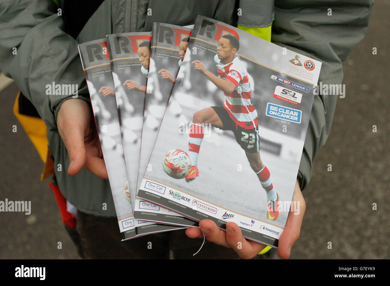 Sky Bet League Soccer - Un - Doncaster Rovers v Sheffield United - Keepmoat Stadium Banque D'Images