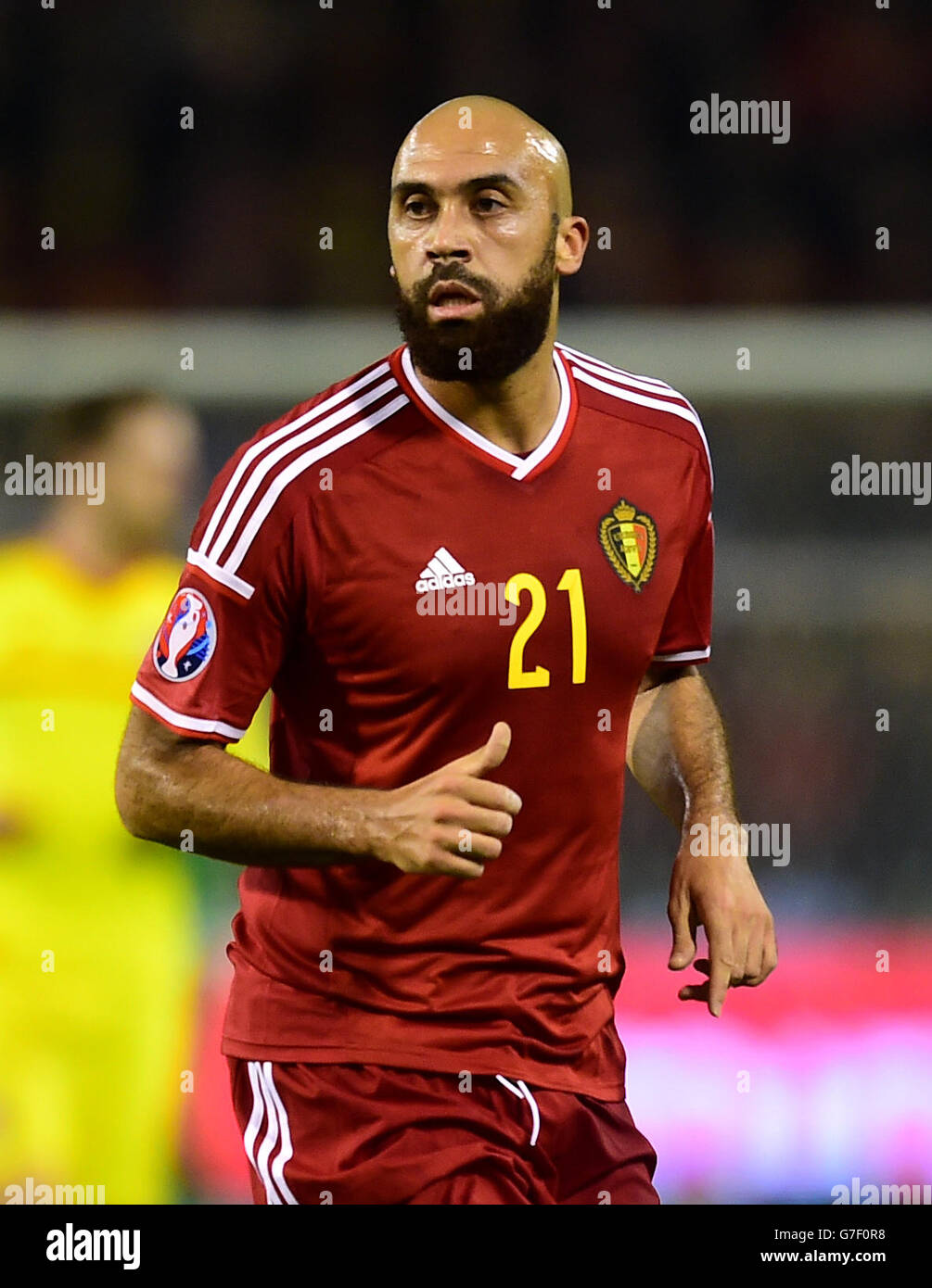 Football - UEFA Euro 2016 - Qualifications - Groupe B - Belgique v Pays de Galles - Stade Roi Baudouin Banque D'Images