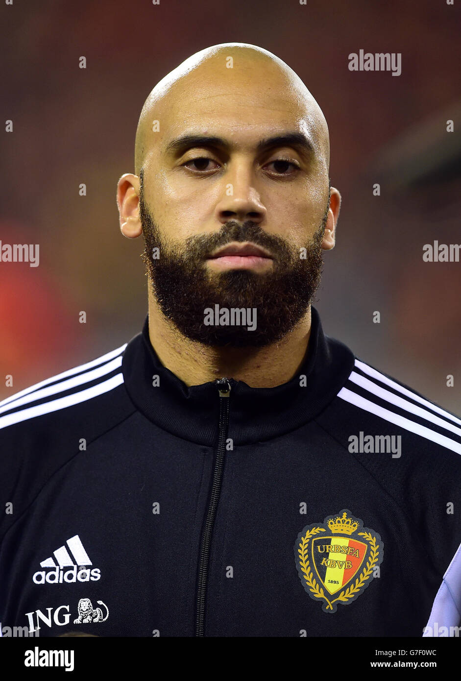 Football - UEFA Euro 2016 - Qualifications - Groupe B - Belgique v Pays de Galles - Stade Roi Baudouin Banque D'Images