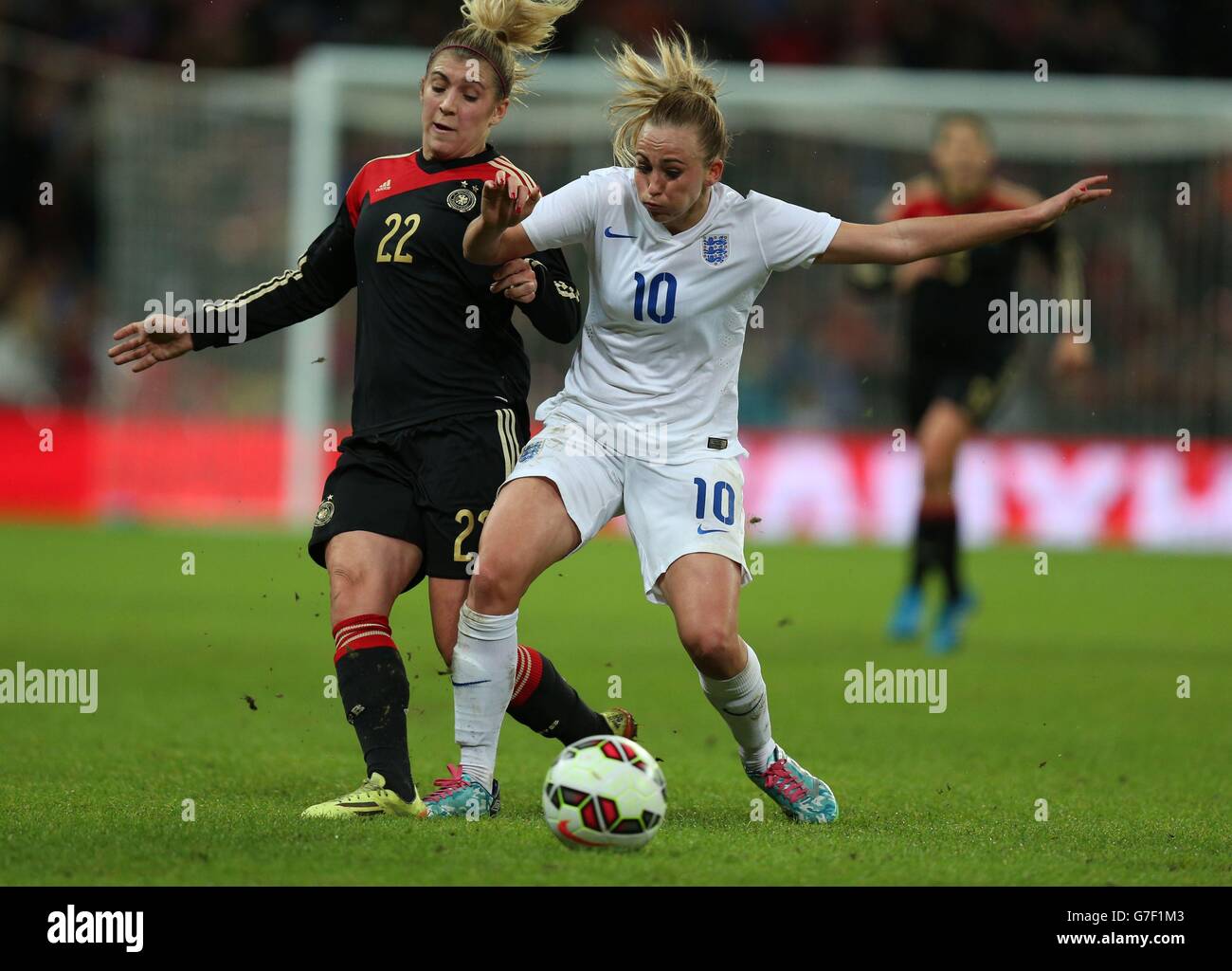 -Soccer Women's International Friendly - France / Allemagne - Stade de Wembley Banque D'Images