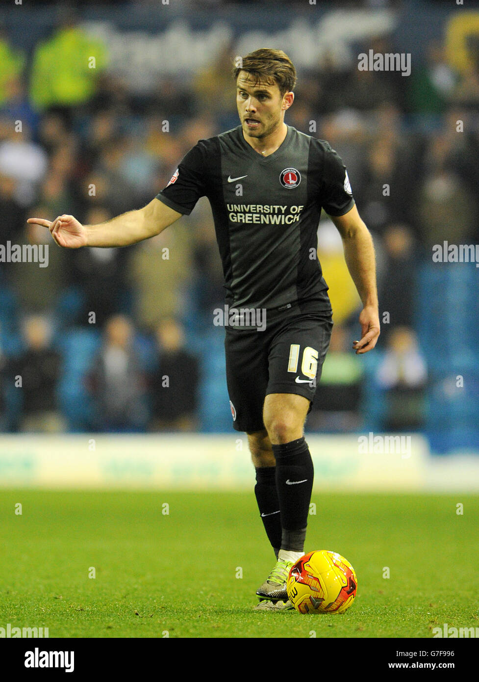 Soccer - Sky Bet Championship - Leeds United v Charlton Athletic - Elland Road Banque D'Images