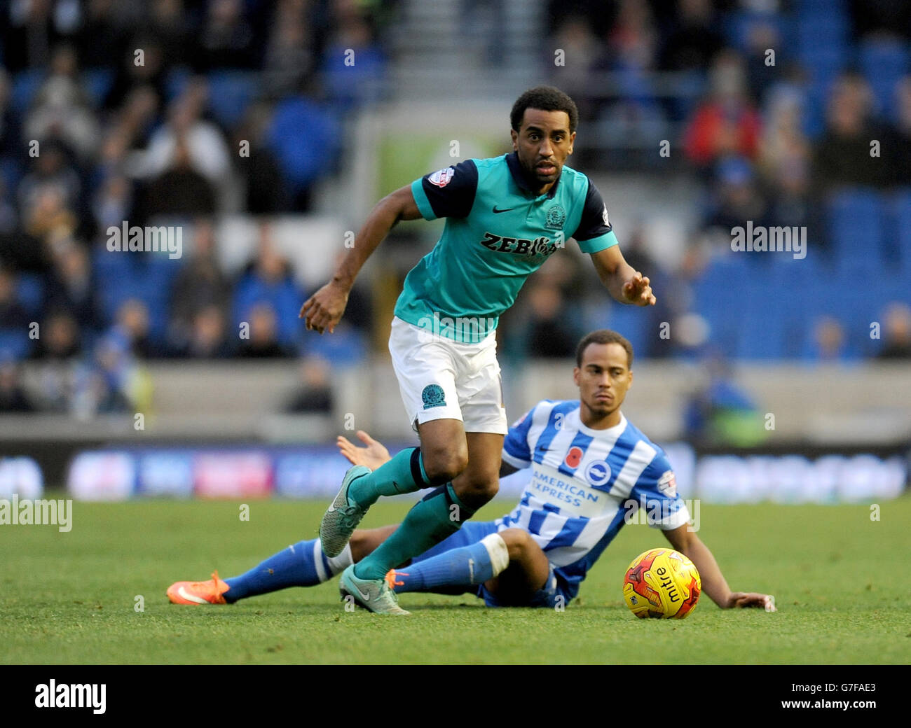 Sky Bet Championship Soccer - - Brighton and Hove Albion v Blackburn Rovers - AMEX Stadium Banque D'Images