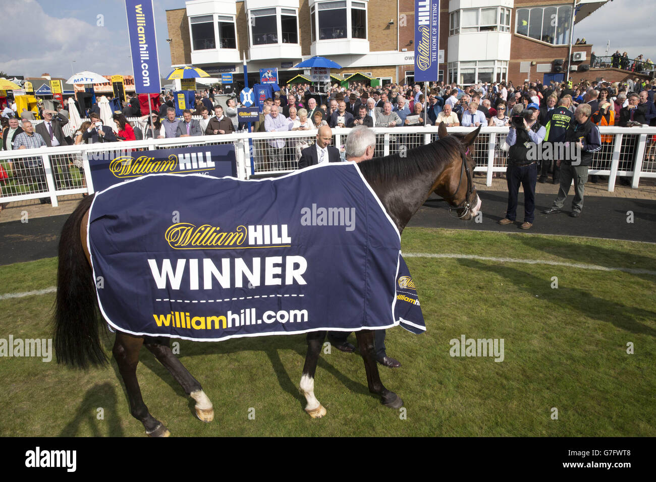 Les courses de chevaux - William Hill Ayr Gold Cup Coupe d'or Festival - Jour - Ayr Racecourse Banque D'Images