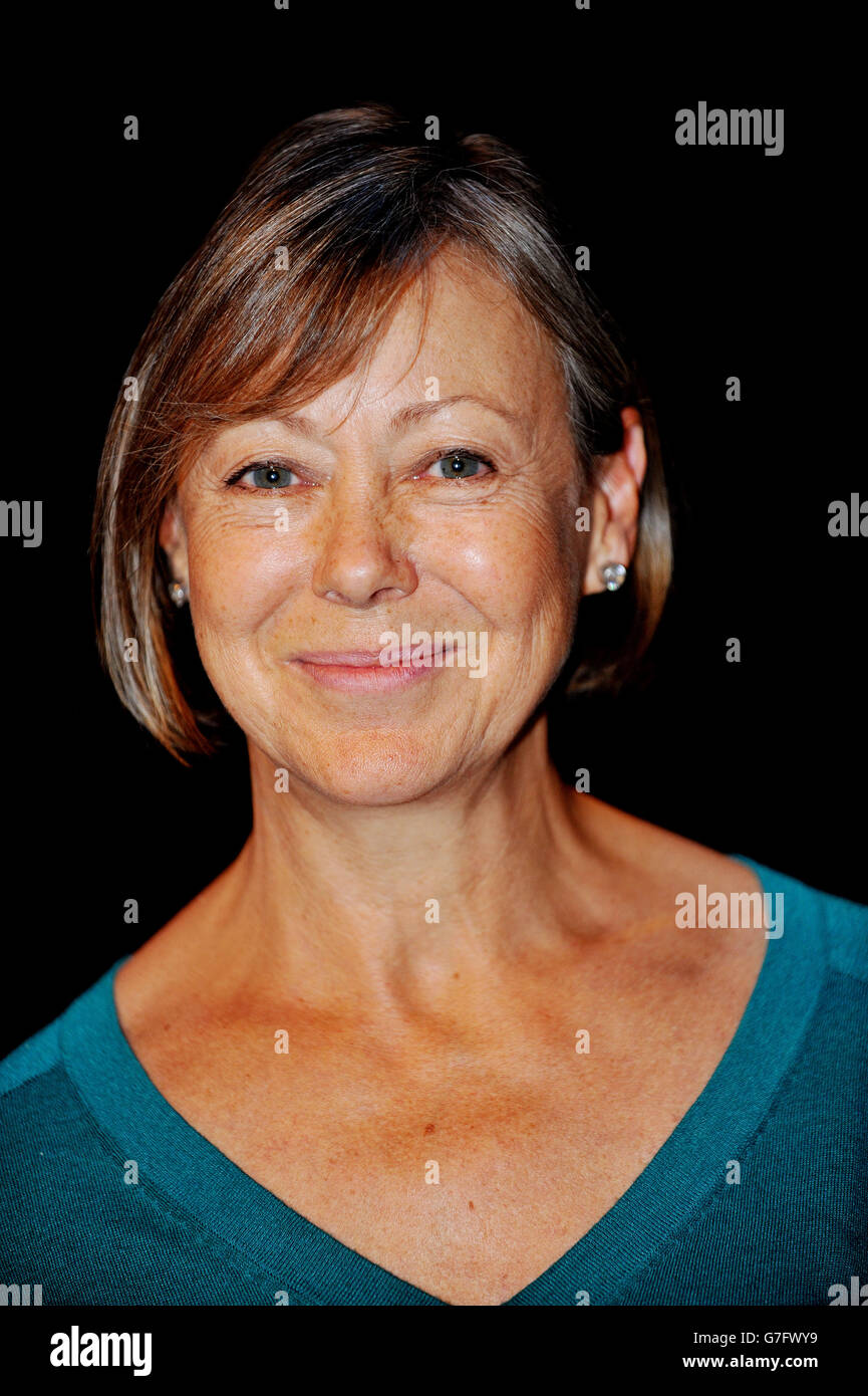 Jenny Agtter.L'actrice de Railway Children Jenny Agutter, au radio Theatre de la Broadcasting House, dans le centre de Londres. Banque D'Images