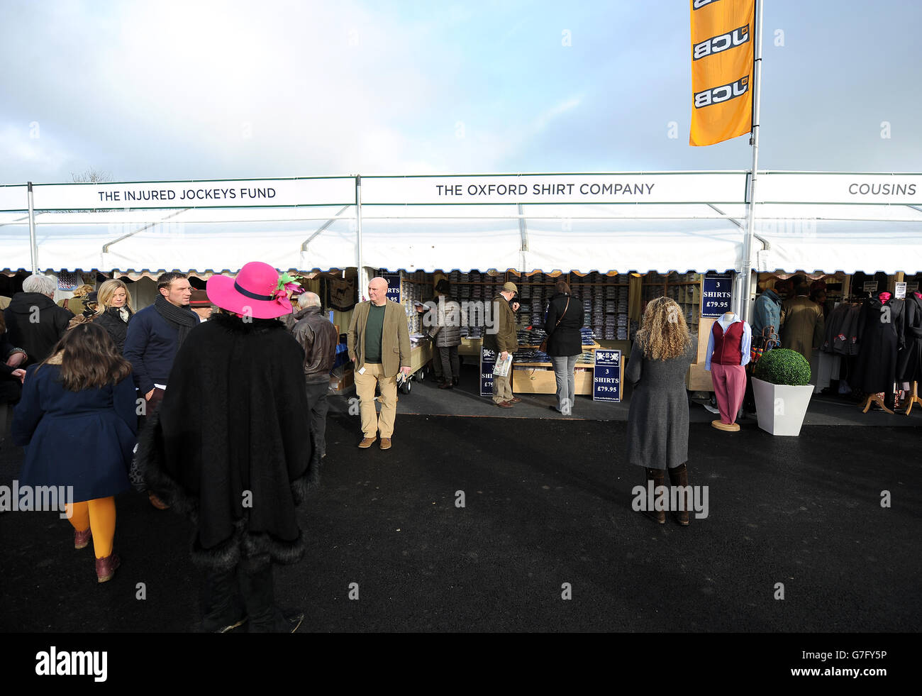 Courses hippiques - The Open - deuxième jour - Hippodrome de Cheltenham. Vue générale de l'hippodrome de Cheltenham Banque D'Images
