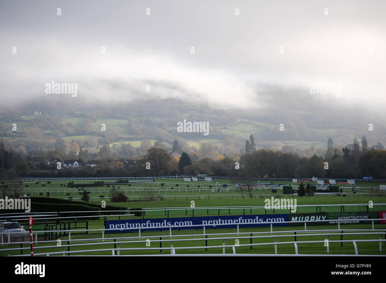 Les courses de chevaux - l'ouvrir - Jour deux - l'Hippodrome de Cheltenham Banque D'Images