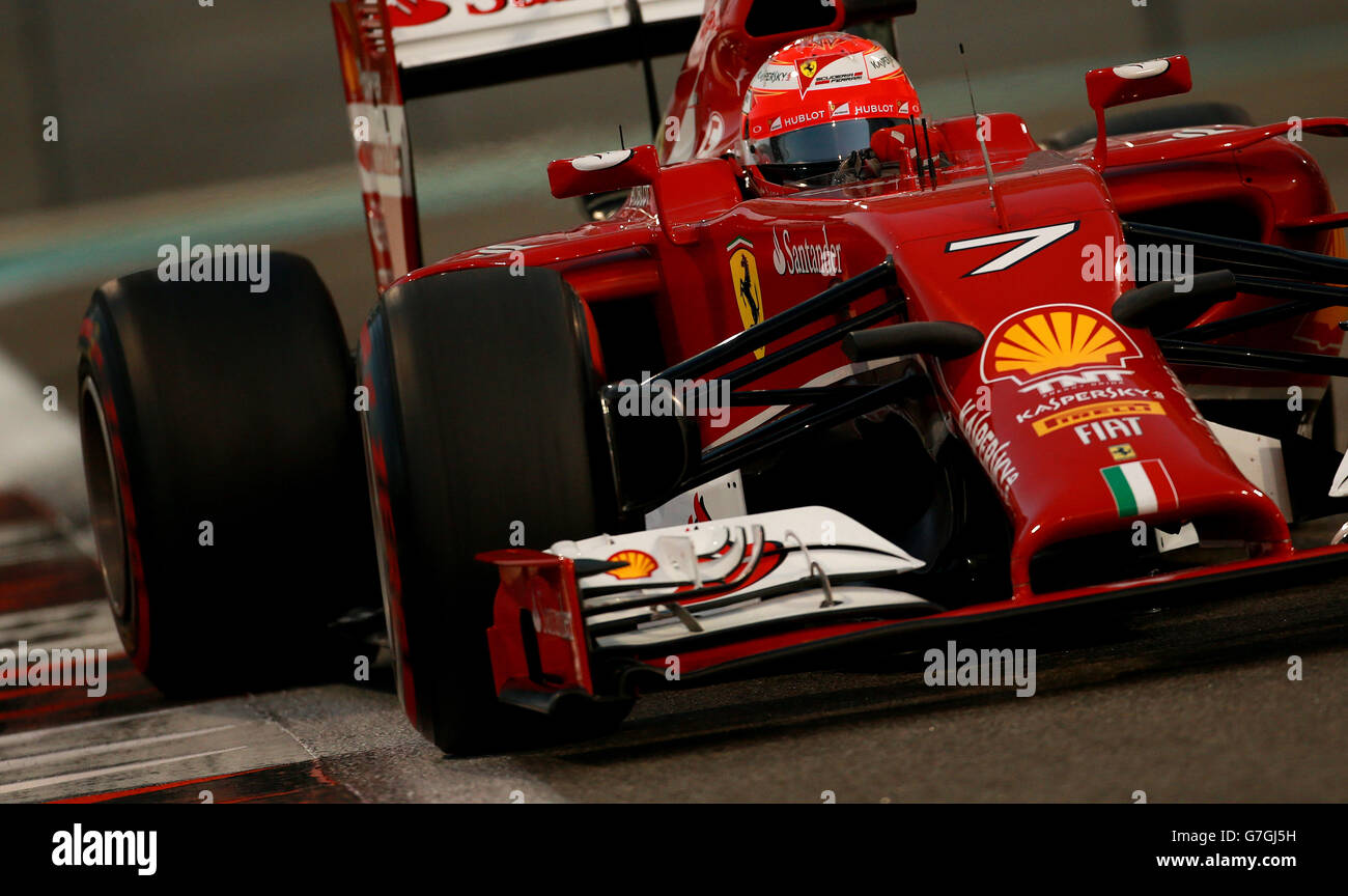 Motor Racing - Championnat du Monde de Formule Un - 2014 Grand Prix d'Abu Dhabi - Qualifications - Circuit Yas Marina Banque D'Images