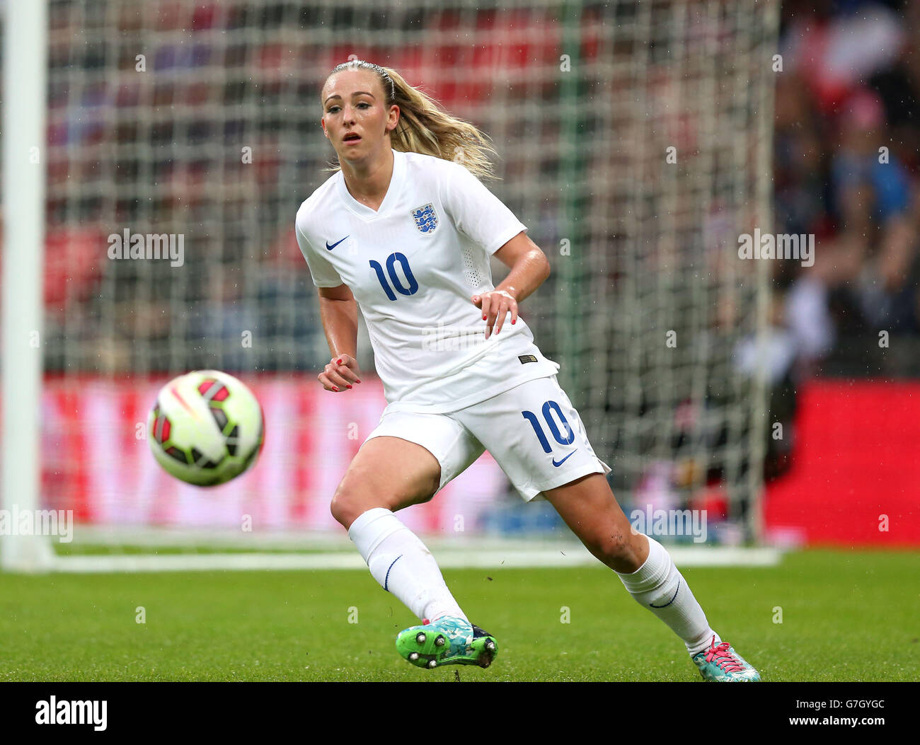 -Soccer Women's International Friendly - France / Allemagne - Stade de Wembley Banque D'Images