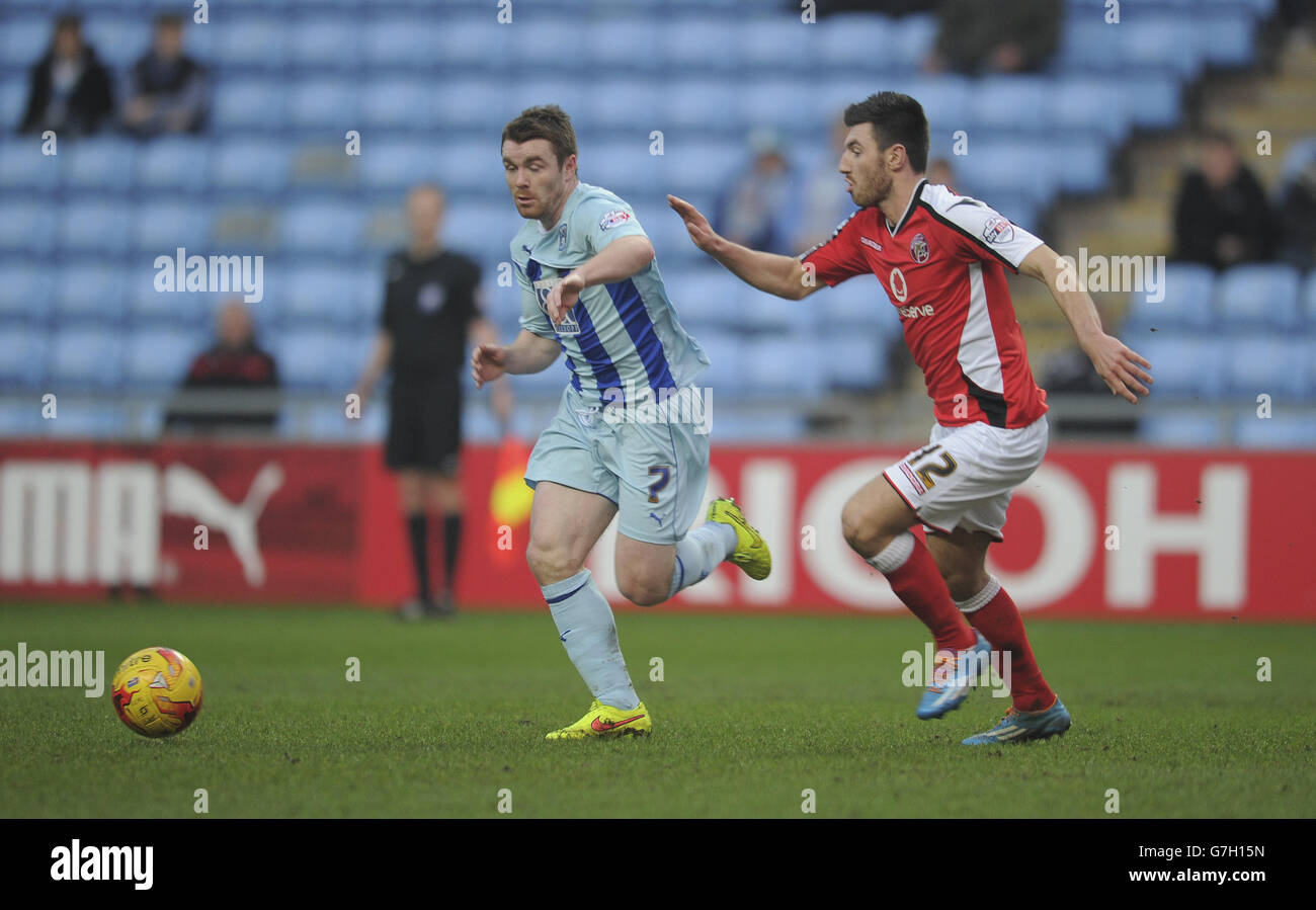 Sky Bet League Soccer - Un - Walsall v Coventry City - Ricoh Arena Banque D'Images