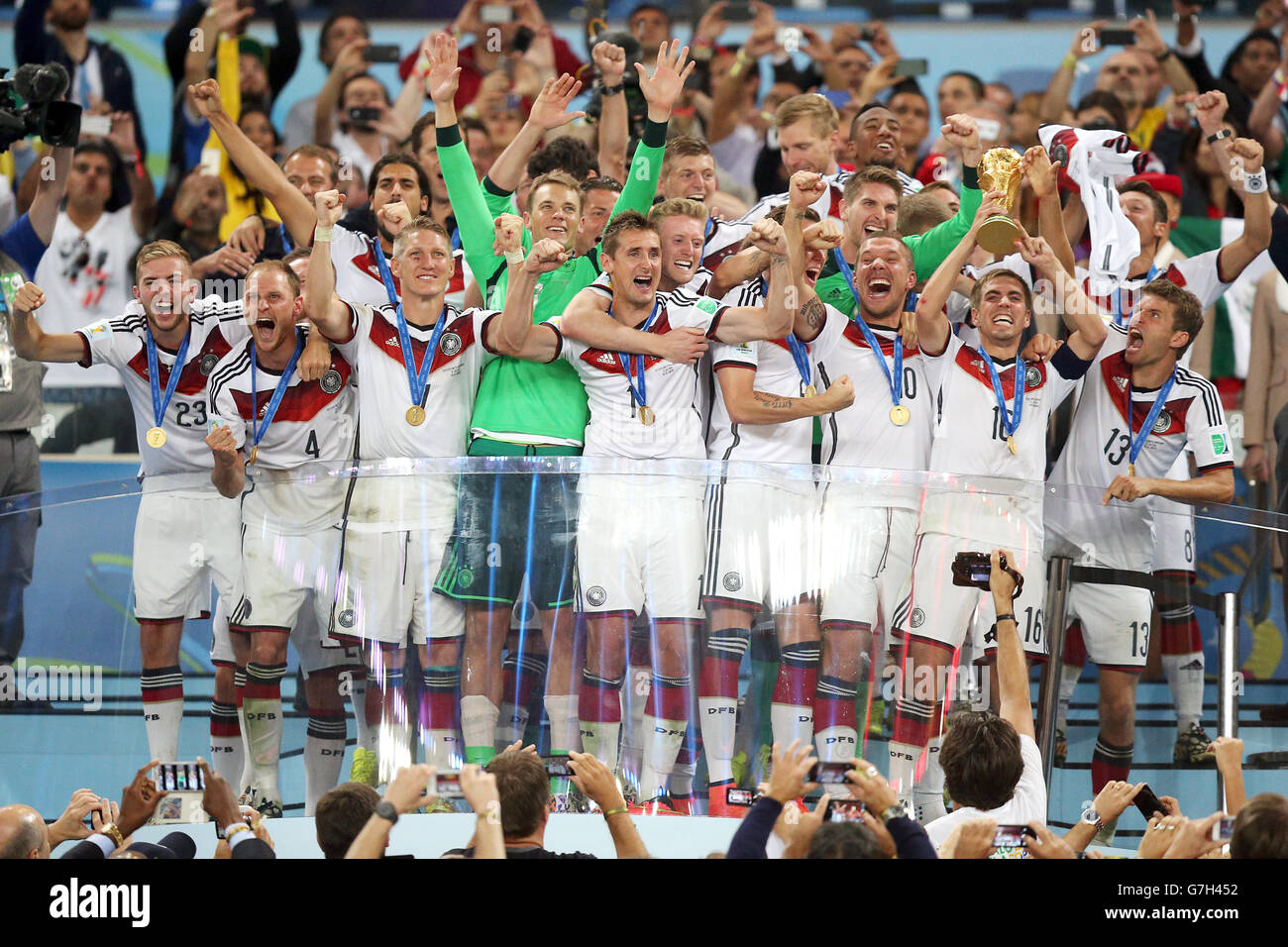 Football - Coupe du Monde FIFA 2014 - Final - Allemagne / Argentine - Maracana Estadio do Banque D'Images