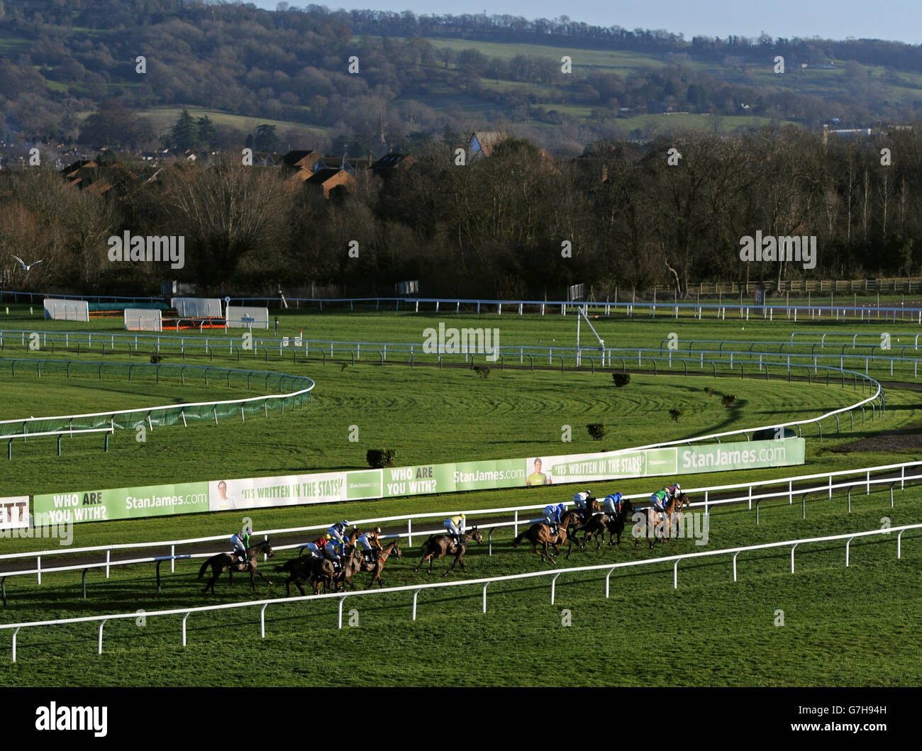 Les courses de chevaux - 2014 Le International - Jour deux - Cheltenham Banque D'Images