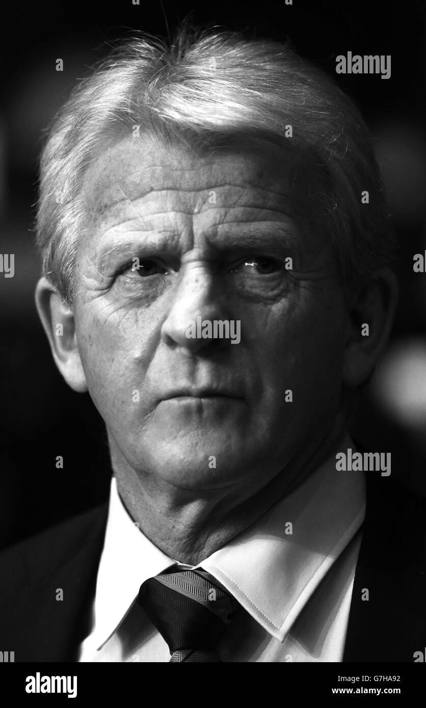 Football - UEFA Euro 2016 - Qualifications - Groupe D - Ecosse v République d'Irlande - Celtic Park Banque D'Images