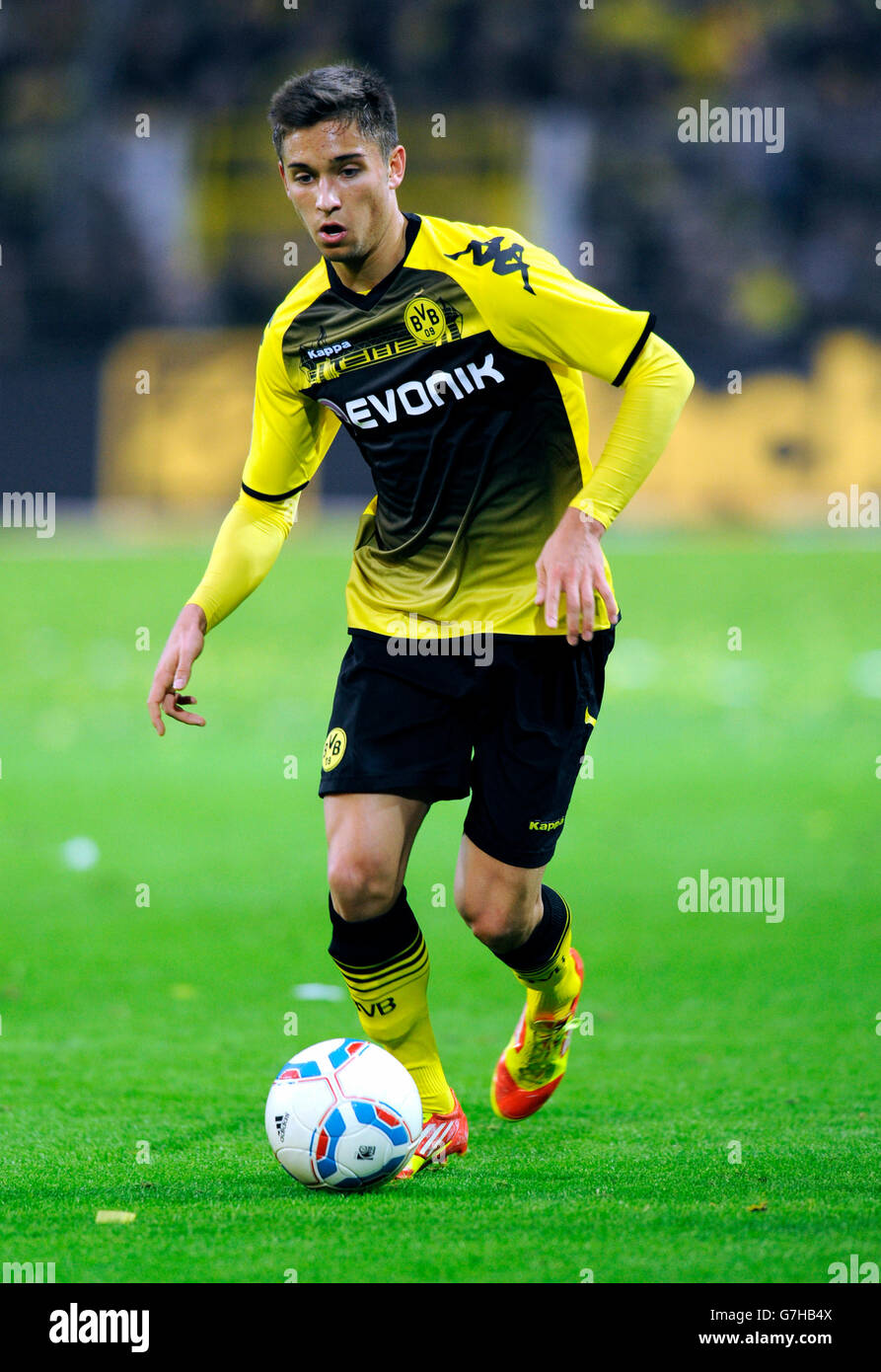 Moritz Leitner, BVB, Bundesliga, ligue fédérale allemande, Borussia Dortmund - FC Schalke 04 2:0, Signal Iduna Park, Dortmund Banque D'Images