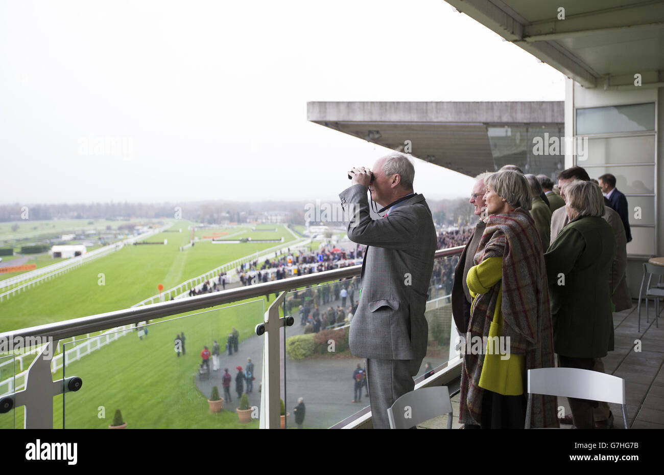 Les courses de chevaux - Tingle Creek vendredi - Sandown Park Banque D'Images