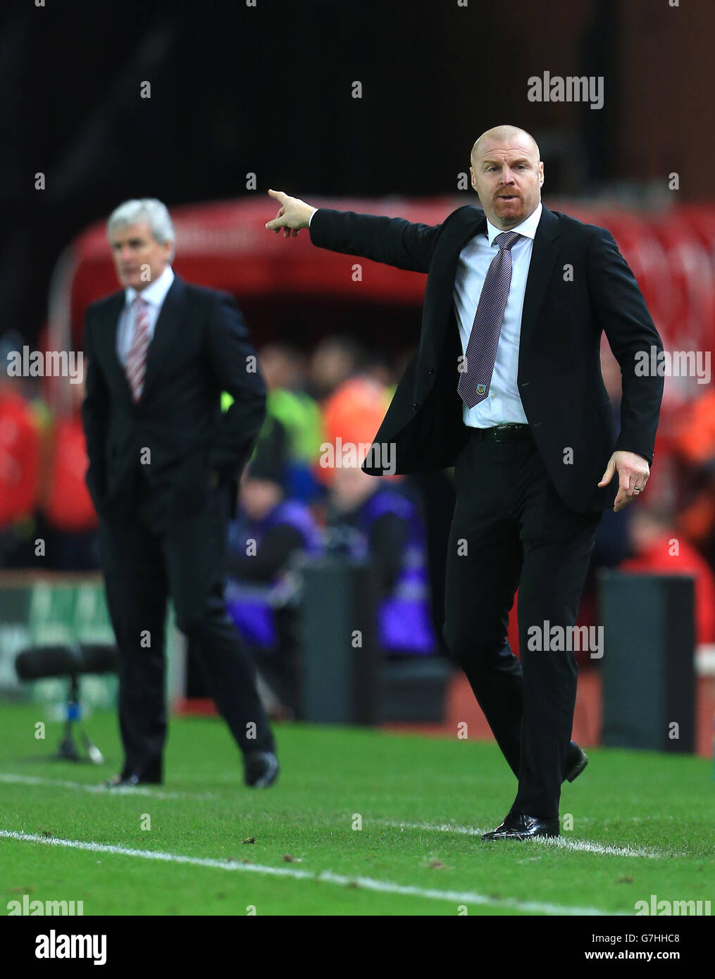 Soccer - Barclays Premier League - Stoke City v Burnley - Britannia Stadium Banque D'Images