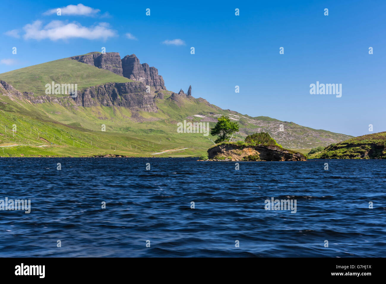 Storr Lochs, Ile de Skye, Ecosse, Royaume-Uni Banque D'Images