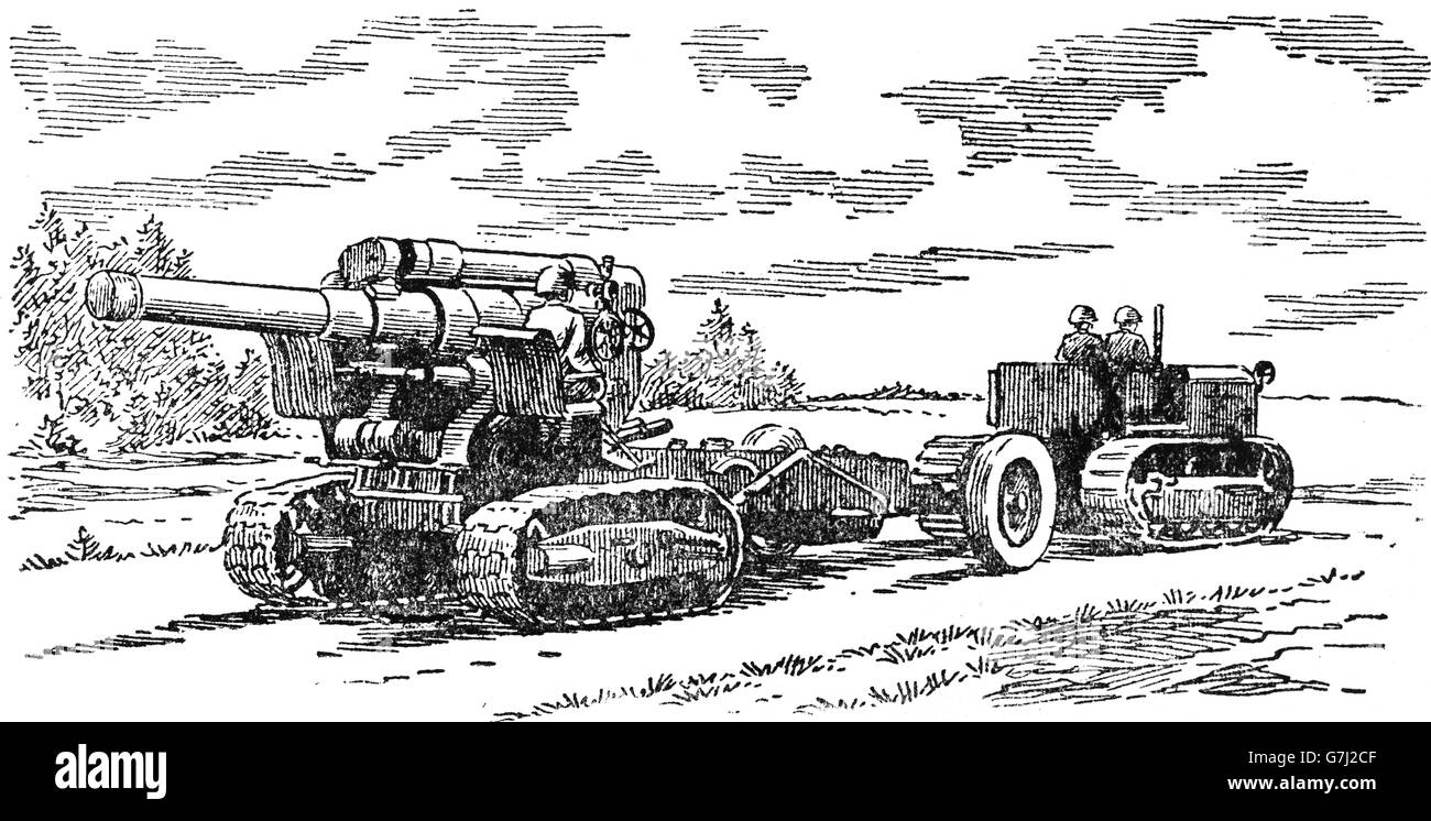 L'artillerie de la DEUXIÈME GUERRE MONDIALE, L'illustration de livre soviétique datée 1953 Banque D'Images