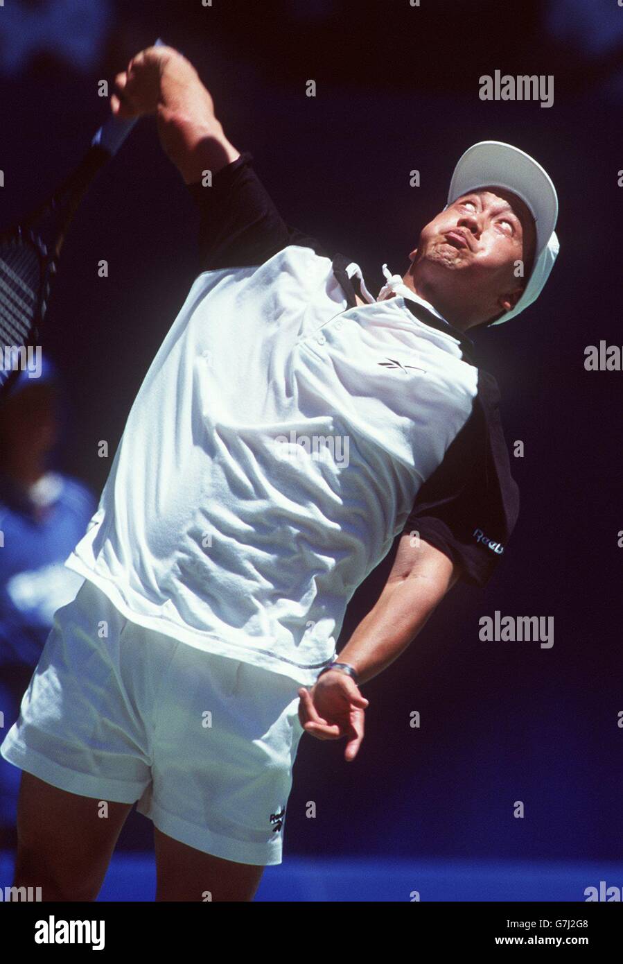 Tennis-Ford Australian Open. Michael Chang des États-Unis Banque D'Images