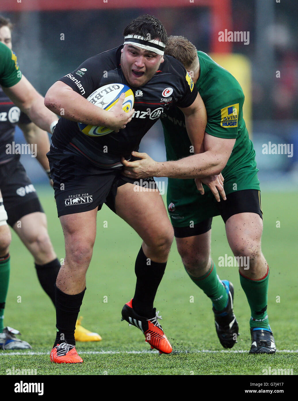 Rugby Union - Aviva Premiership - Saracens v London Irish - Allianz Park Banque D'Images