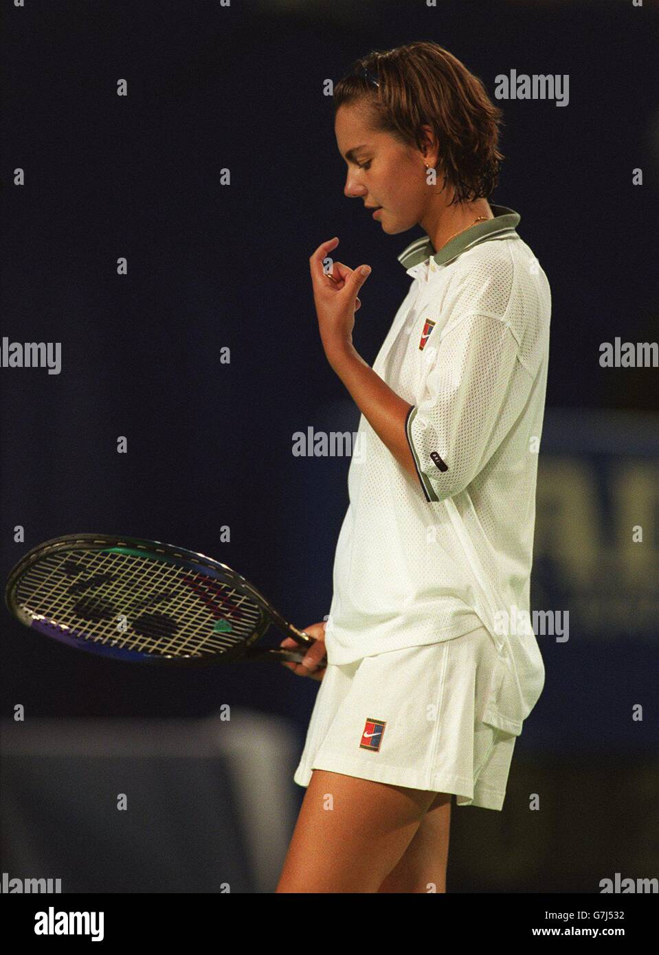 Tennis - Ford Australian Open. Dominique Van Roost, Belgique Banque D'Images