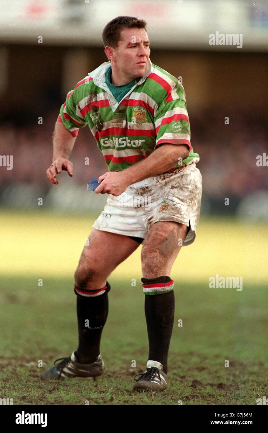 Rugby Union ...Pilkington Cup ... Baignoire v Leicester Banque D'Images