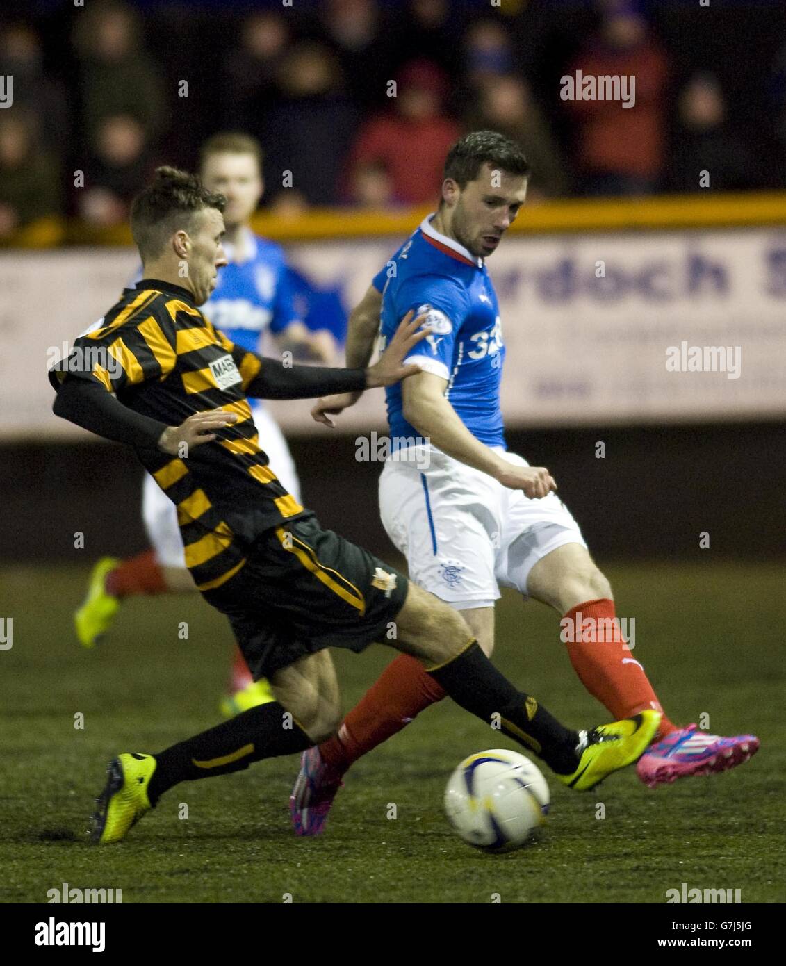 Soccer - Championnat de la ligue du football écossais - Alloa Athletic v Rangers - Recreation Ground Banque D'Images