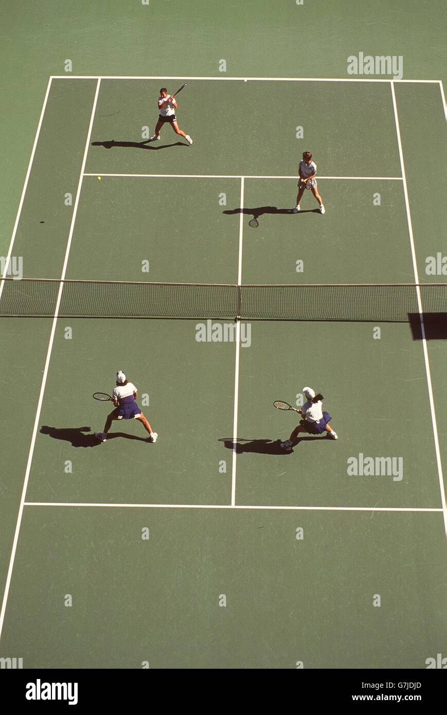 Tennis, Ford Australian Open. Double tennis pour femme Banque D'Images