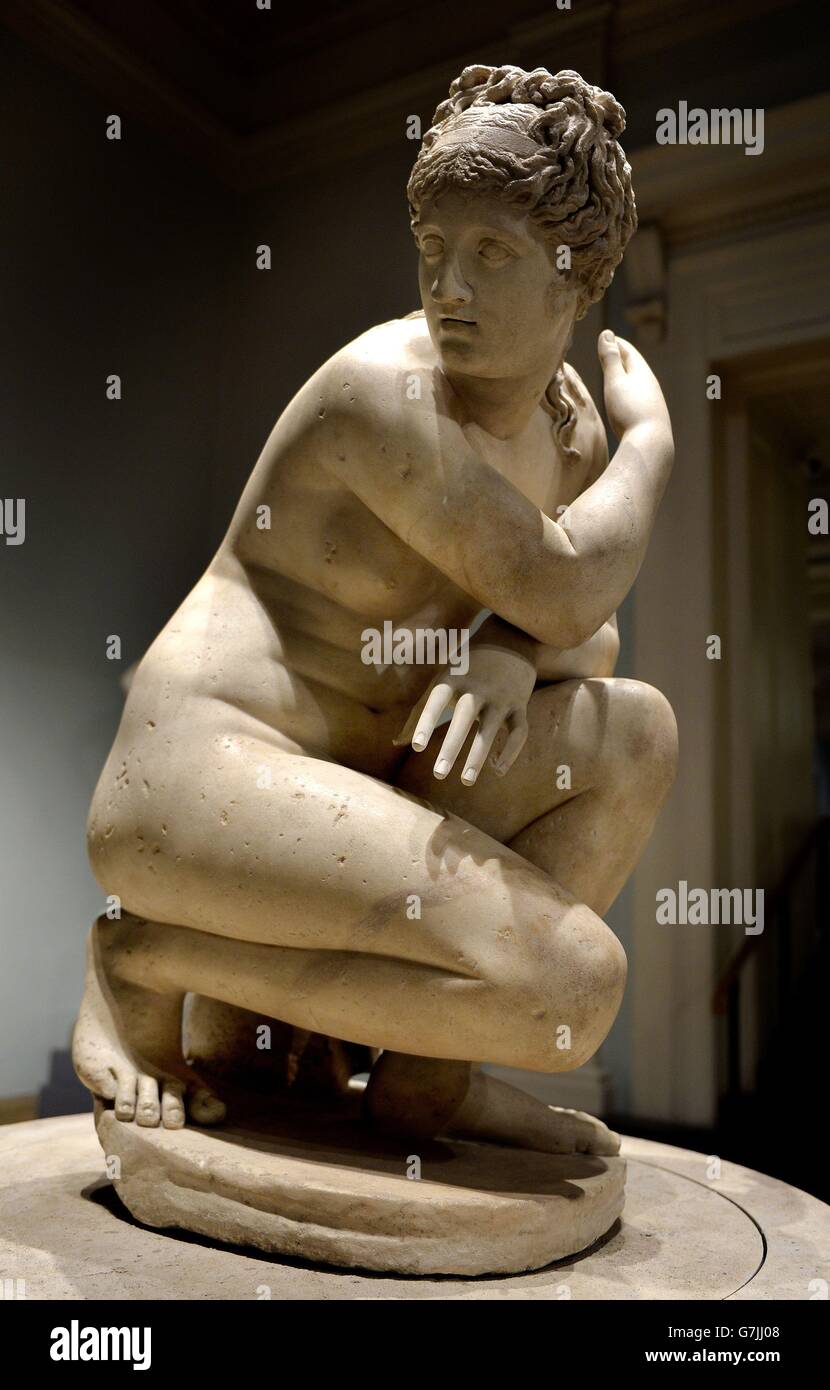 La définition de la beauté : le corps dans l'art grec antique exposition - Londres Banque D'Images