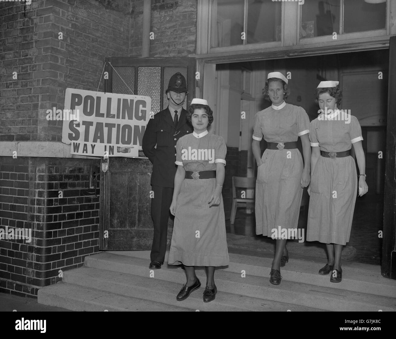 Politique - Villes de Londres et de Westminster par circonscription électorale à Millbank - School, Londres Banque D'Images