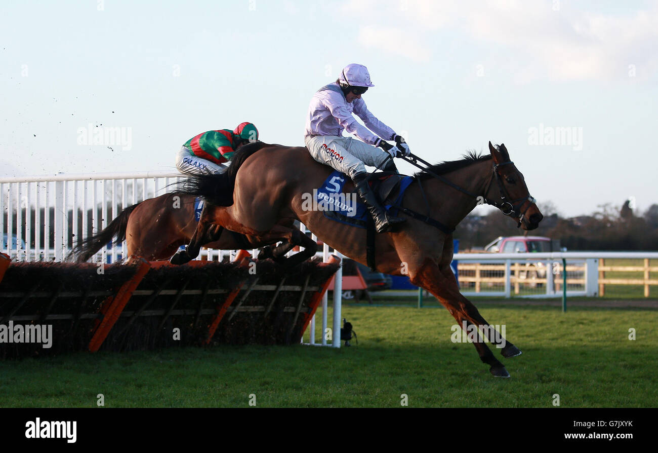 Les courses de chevaux - Betfred Classic Chase 24 - Hippodrome de Warwick Banque D'Images