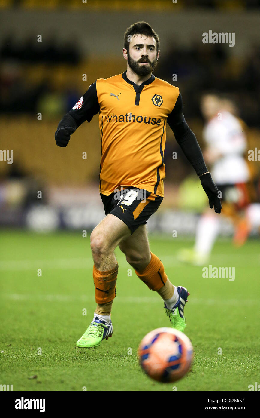 Soccer - FA Cup - troisième tour - Replay - Wolverhampton Wanderers v Fulham - Molineux. Jack Price, Wolverhampton Wanderers Banque D'Images