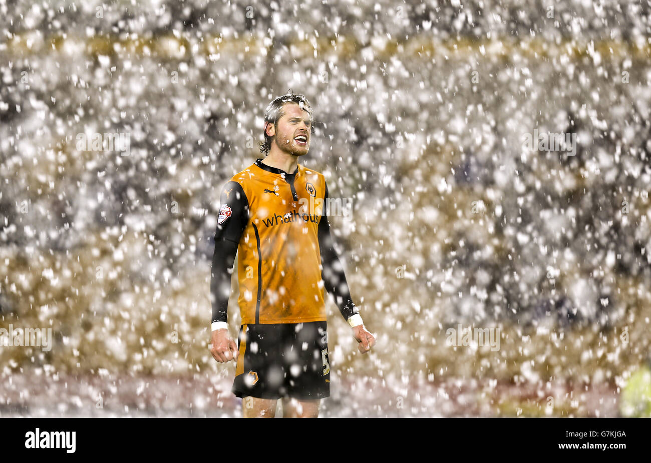 Football - FA Cup - troisième ronde - Replay - Wolverhampton Wanderers v Fulham - Molineux Banque D'Images