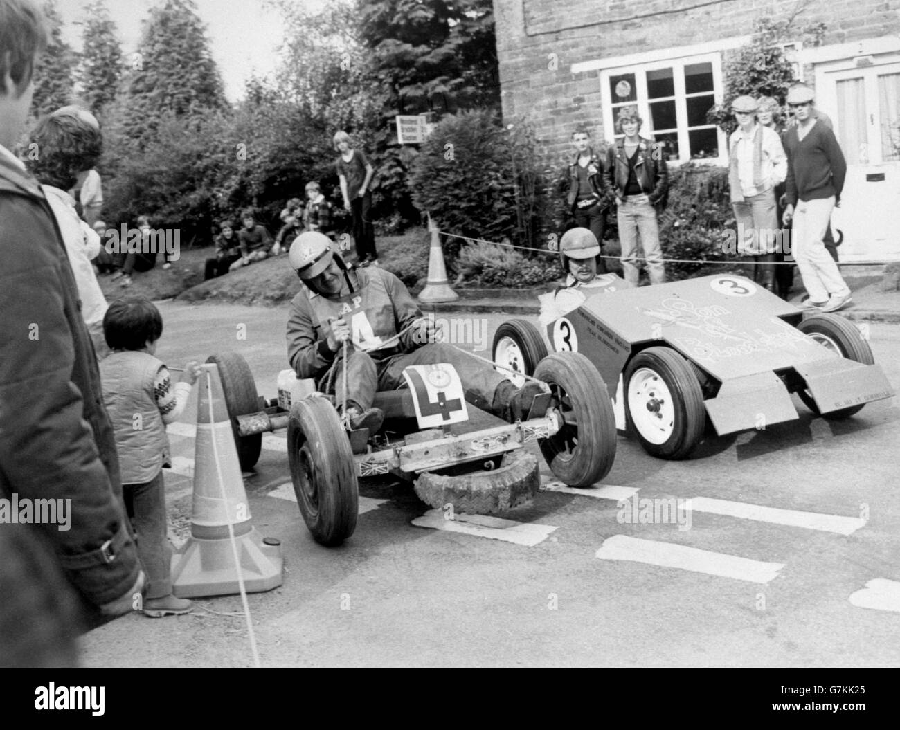 Grand Prix de boîtes à savon - Nord de l'Angleterre Banque D'Images