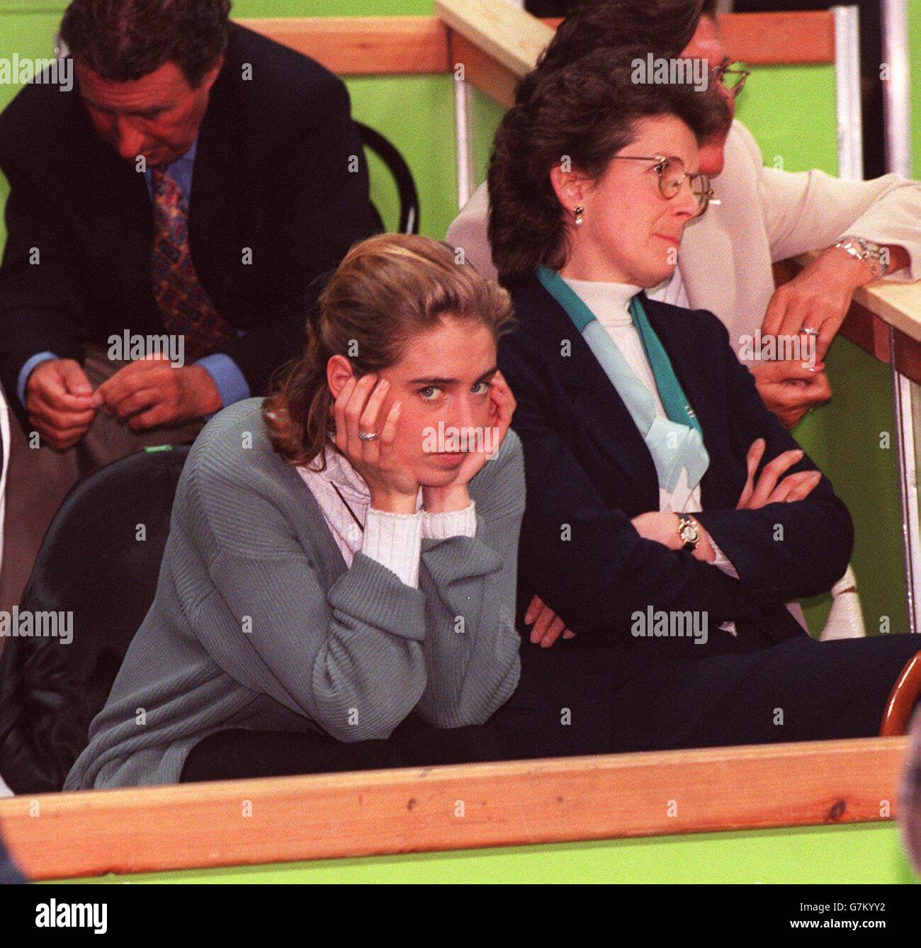 ...D'euros à la communauté Tennis Championships, Mens Final, Anvers ... Tim Henman v Marc Rosset Banque D'Images