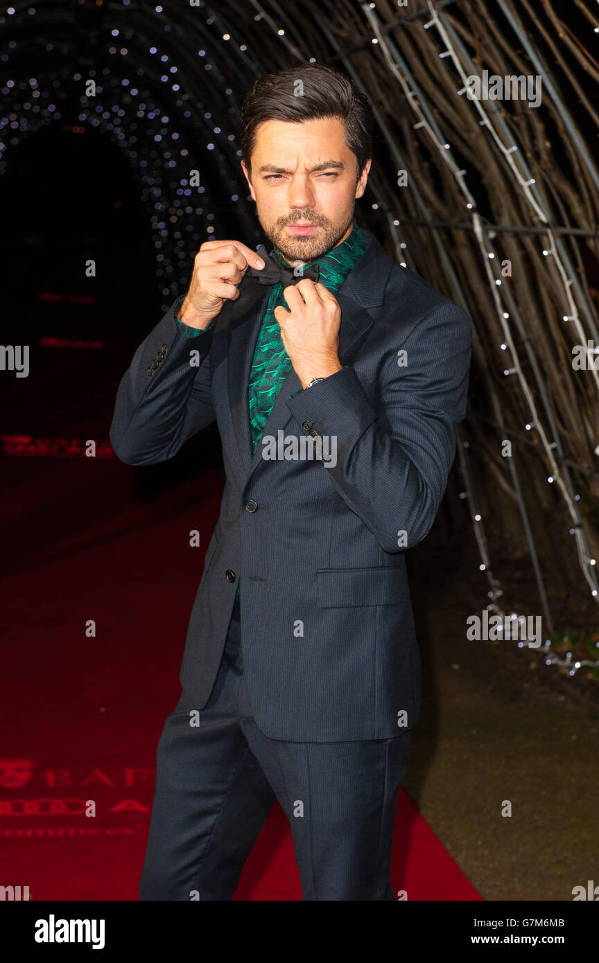 Dominic Cooper participe à l'Audi EE British Academy film Awards nominés Party, à Kensington Palace, Londres. Banque D'Images