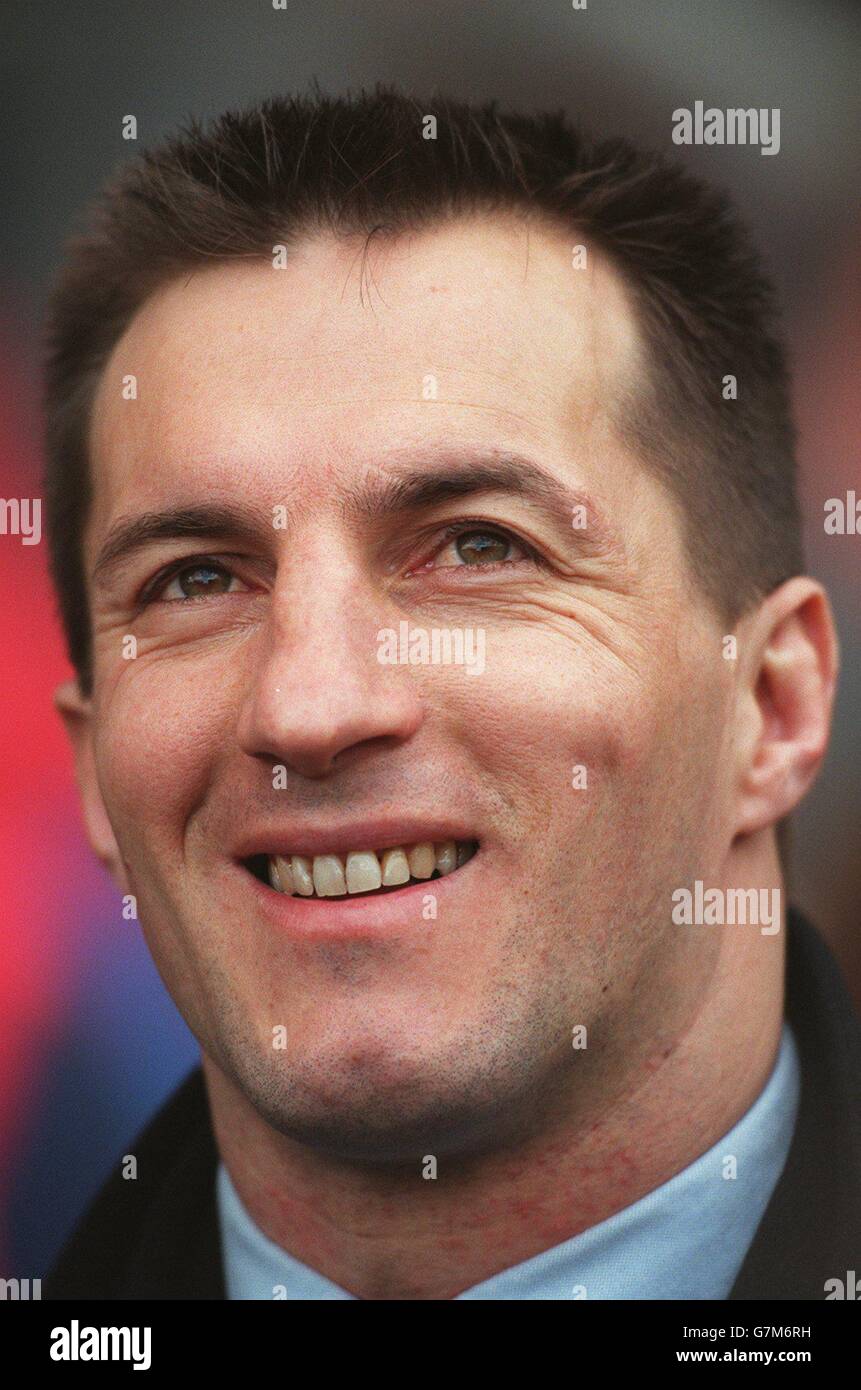 International Rugby - cinq nations - Angleterre / France.Philippe Sella, France Banque D'Images