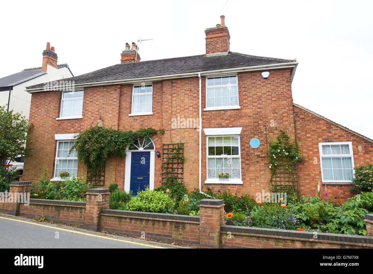 Ancien gratuitement Grammar School Station Road Stoke Golding Leicestershire UK Banque D'Images