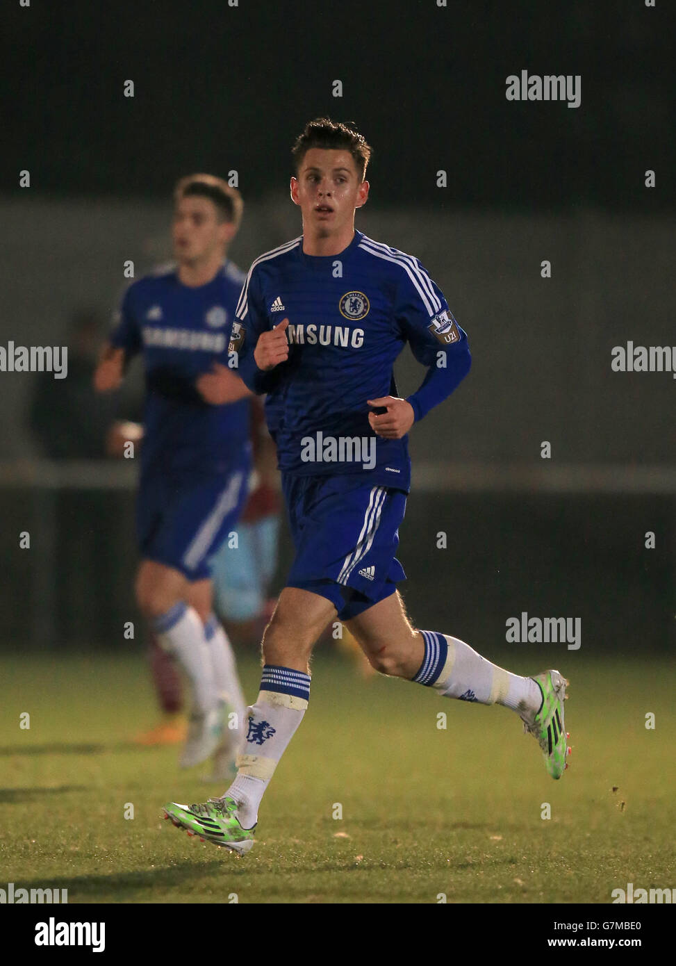 Football - Barclays sous 21 Premier League - West Ham United v Chelsea - Rush Green Stadium. Charlie Colkett, Chelsea Banque D'Images