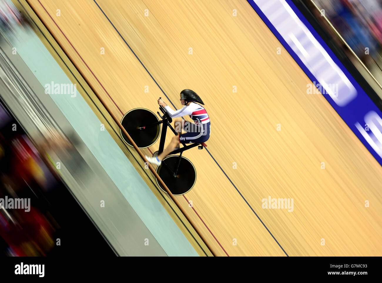Cyclisme - UCI 2015 Cyclisme sur Piste Championnats du Monde - Jour trois - National Vélodrome Banque D'Images