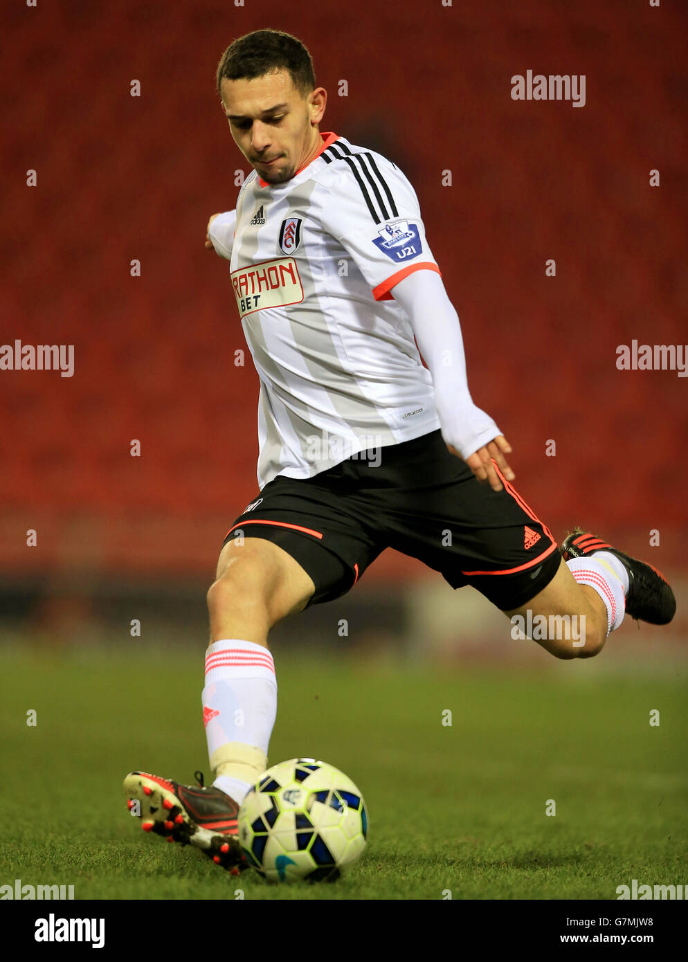 Soccer - Barclays Premier League - U21 U21 v Manchester United Fulham U21 - Leigh Sports Village Banque D'Images