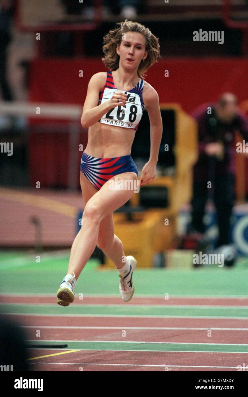 Athlétisme - 6e Championnat du Monde en salle de l'IAAF Banque D'Images