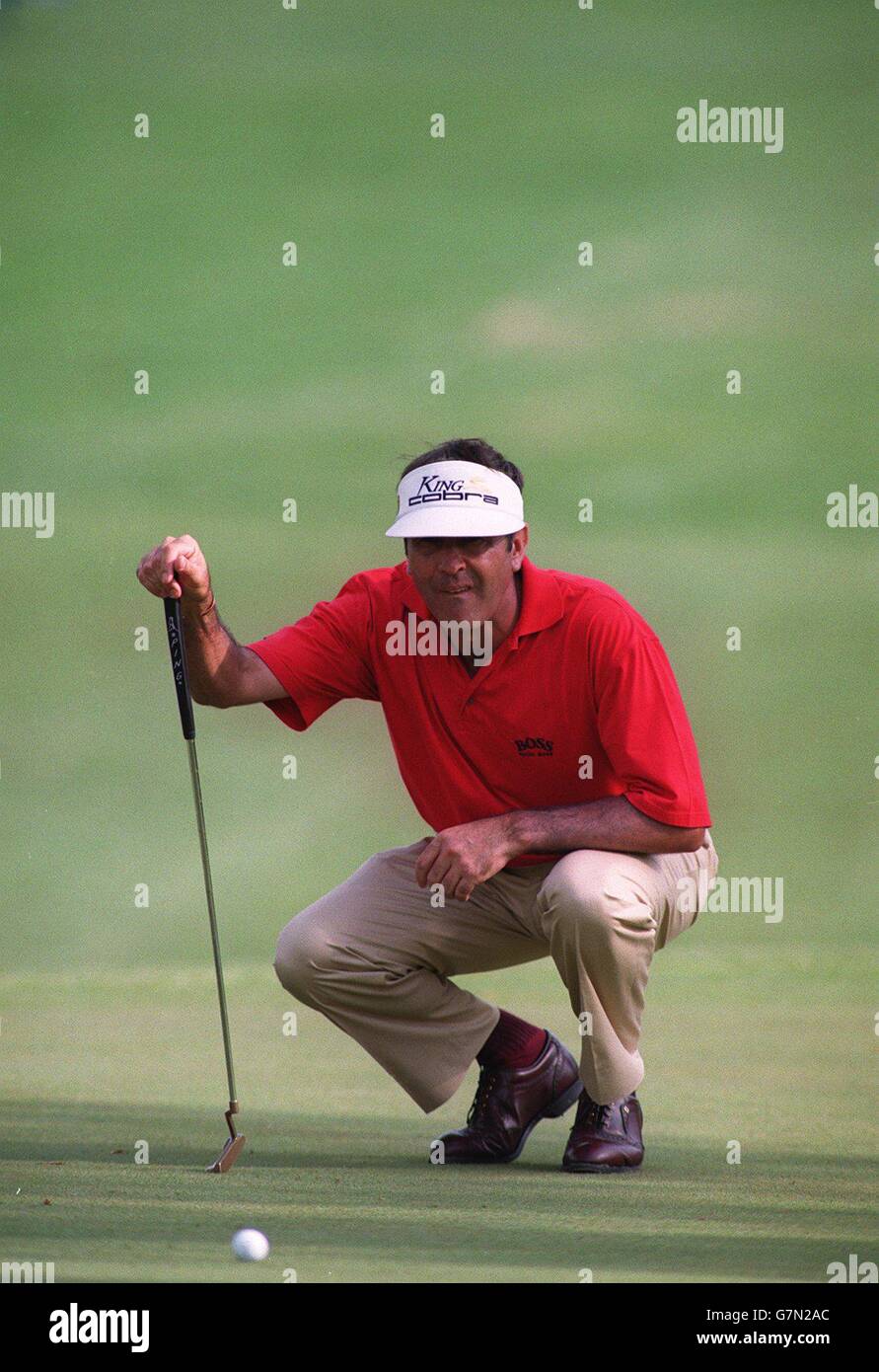 Golf - Alfred Dunhill PGA Championship - Afrique du Sud 1997. Seve Ballesteros, Espagne Banque D'Images