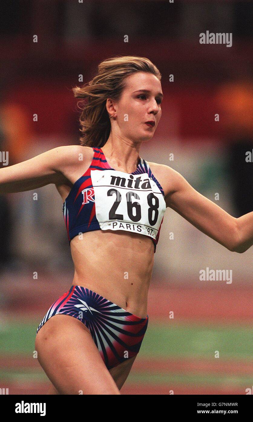 Athlétisme - 6e Championnat du Monde en salle de l'IAAF Banque D'Images