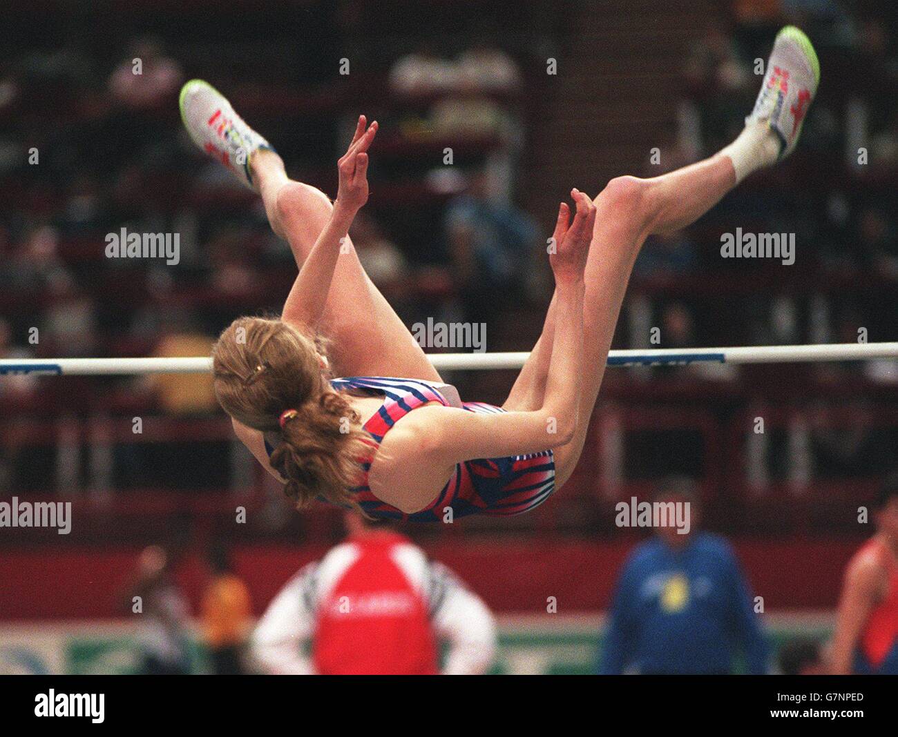 Athlétisme - 6e aux Championnats du monde en salle de l'IAAF Banque D'Images