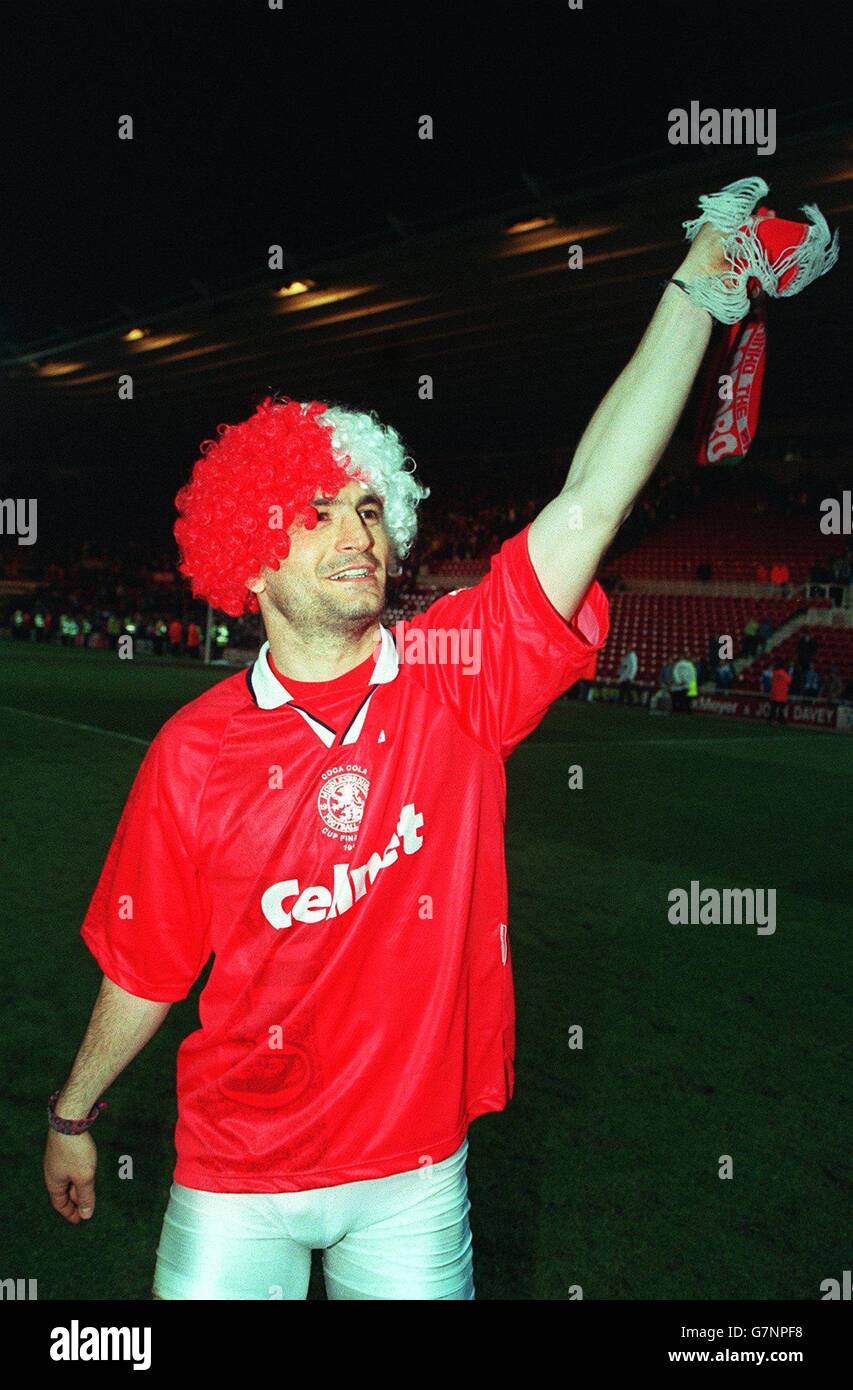 Soccer - Coupe Coca-Cola Semi Final - Middlesbrough v Stockport Banque D'Images