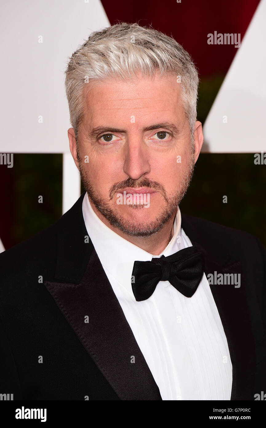 Anthony McCarten arrive au 87e Academy Awards qui se tient au Dolby Theatre à Hollywood, Los Angeles, CA, Etats-Unis, le 22 février,2015. Banque D'Images